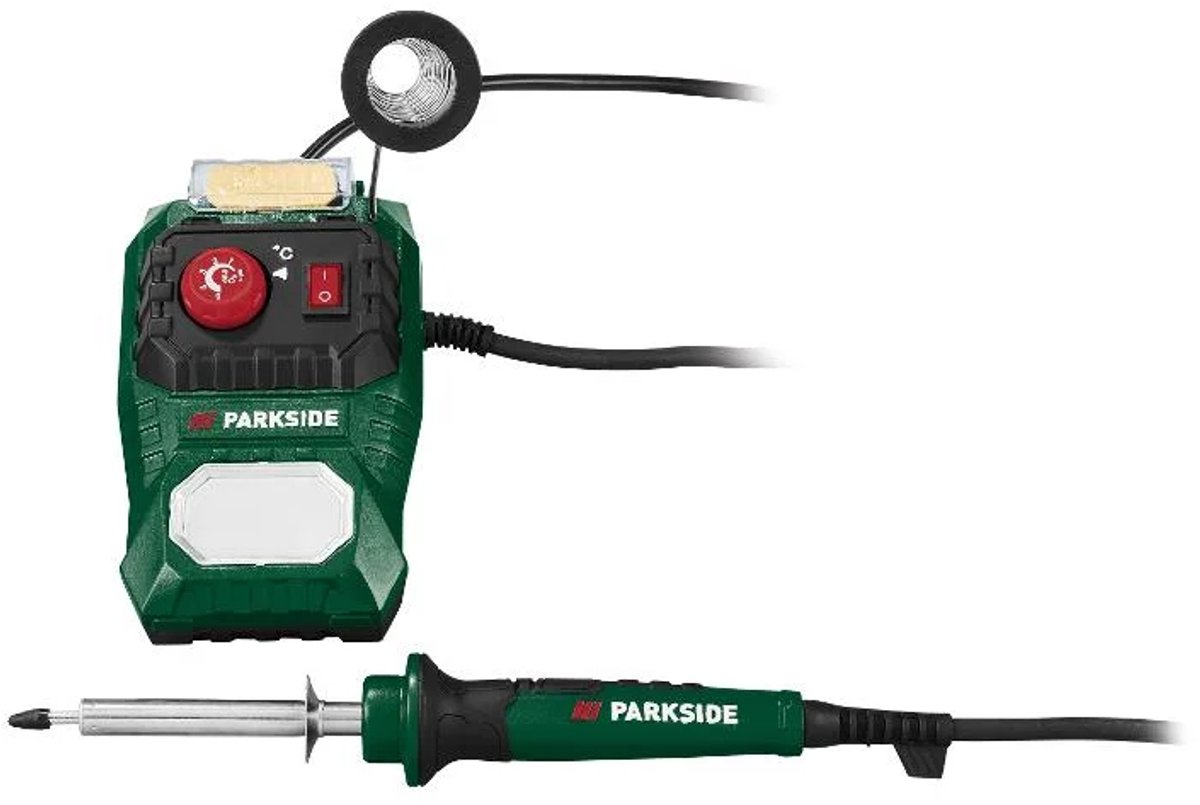 PARKSIDE Regelbaar Soldeer Station - Solderen 48 W - 100 - 500 °C - Inclusief Soldeertin – foto 7