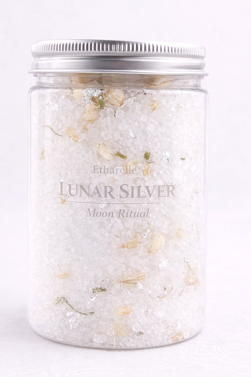 Badzout - Étharelle - Lunar Silver - Maan Ritueel - Mineraal Melkbad - 300g