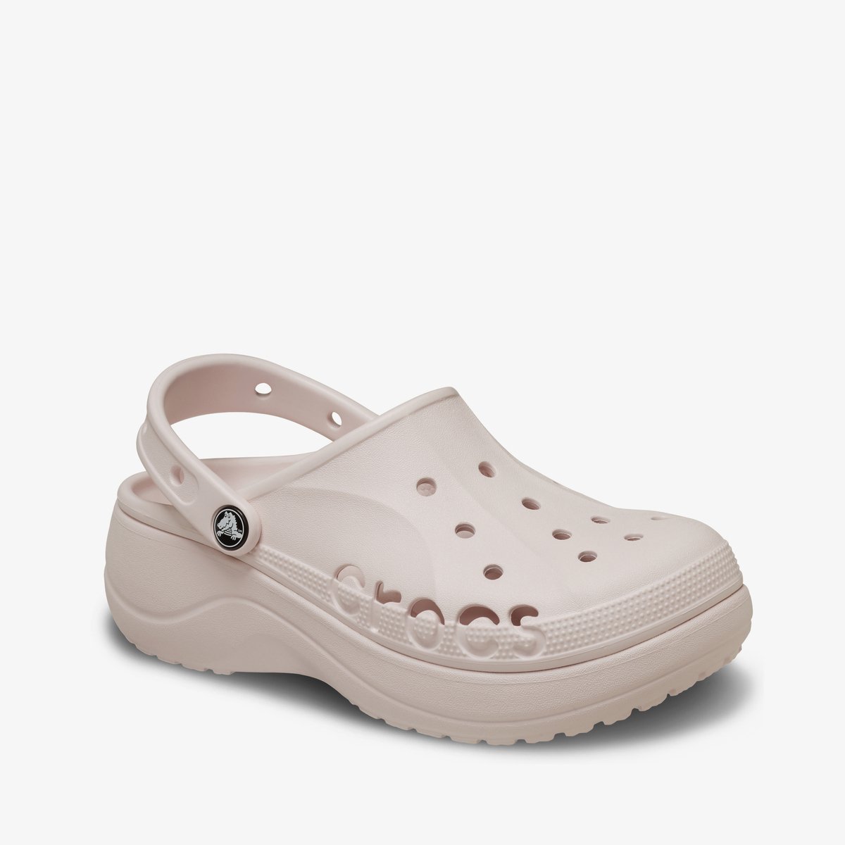Crocs Baya Platform Clog - Dames Klomp - Barely Pink - Platform - Croslite™