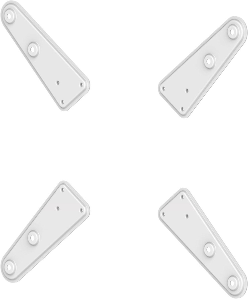 VESA Adapter - Vergroter Plaat - TV Ophangen - Stalen Constructie - 400x400 mm - Wit