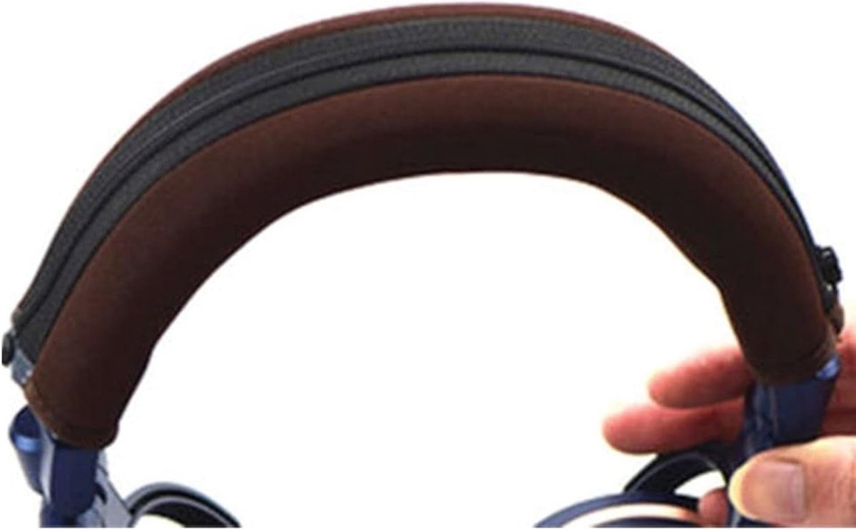 Vervangende Hoofdband met Rits en Kussens voor Audio Hoofdtelefoons - Comfort, Duurzaamheid en Geschikt voor ATH-MSR7, ATH-M50X, ATH-M20, ATH-M30, ATH-M40, ATH-M40X, ATH-SX1