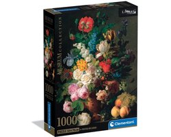 Clementoni - Puzzel - 1000 Stukjes - Bowl of Flowers - Puzzel Voor Volwassenen