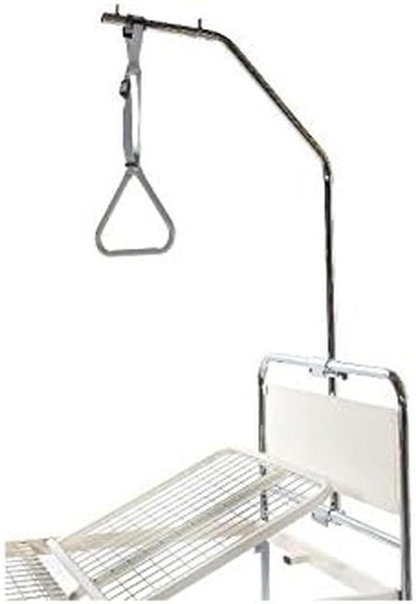 Bedverhoger - Bedhek Bedbeugel - Veilig Slapen - Versterkt Staal - 135 cm - Zwart