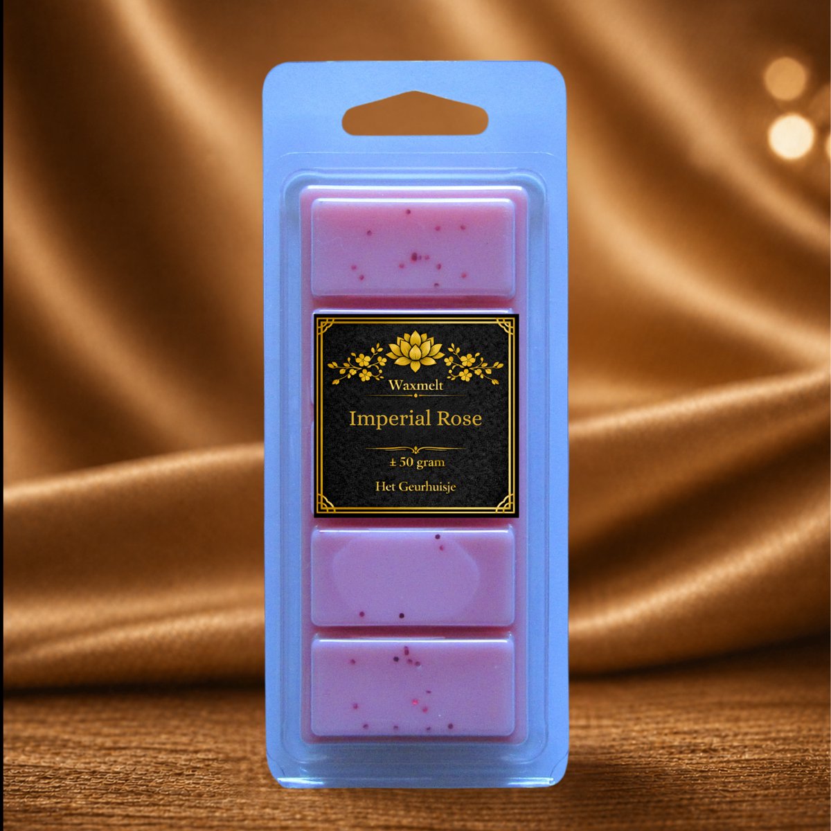 Waxmelt Snapbar: Populaire Wellnessgeur met Imperial Rose - Handgemaakt - 100% Sojawax - Voor (elektrische) geurbrander - Dierproefvrij