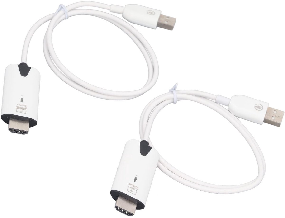 Allecto - Draadloze HDMI-zender en -ontvanger - HD 1080P - Plug and Play - 30M Bereik - HDMI Extender - Geschikt voor Computers, Gameconsoles, Vide...