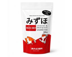 Mizuho Baby goudvisvoer 300 gr. Drijvend-Vissenvoer-Vissenvoer aquarium-Visvoer voor goudvis en andere aquariumvissen - Korrels - 300 gram