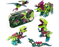 Clixo | Dino Adventure | Set van 36