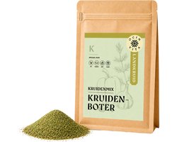 Kruidenboter Kruidenmix 100g – Zelf Kruidenboter Maken – Knoflook & Tuinkruiden – Zonder Zout Toegevoegd – Voor Roomboter of Plantaardige Boter – Ocin Vita