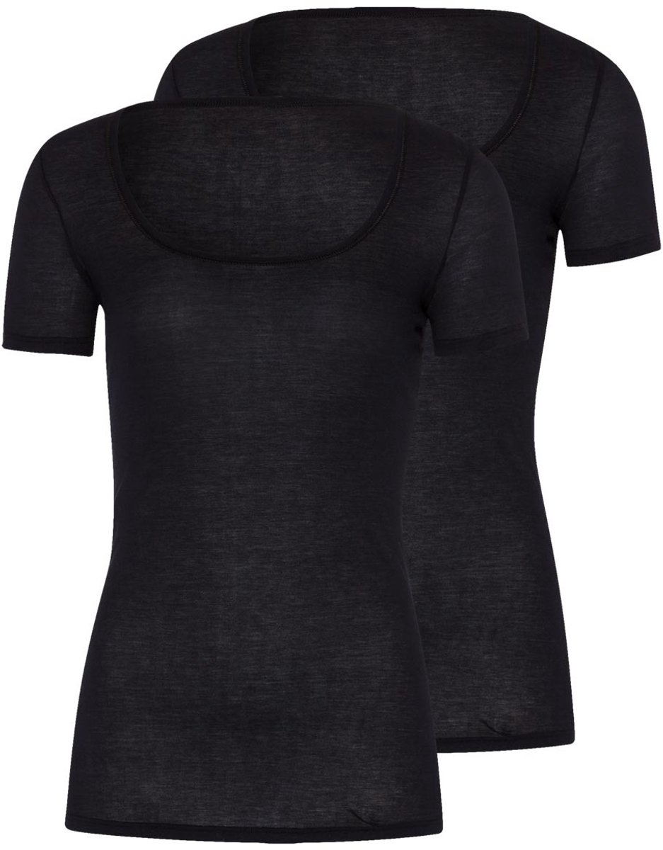 Hanro Dames onder t-shirts 2 pack Ultralight