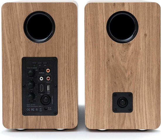 CLGP® Boekenplank Speakers - HiFi Speakers - Stereo Speakers van Merkloos — afbeelding 2