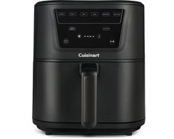 Cuisinart - Compact Max AFS80BL Airfryer - Heteluchtfriteuse XXL 7,6 L 2000W - Tot 8 porties - 7 programma's - Keramische antiaanbaklaag - Zwart