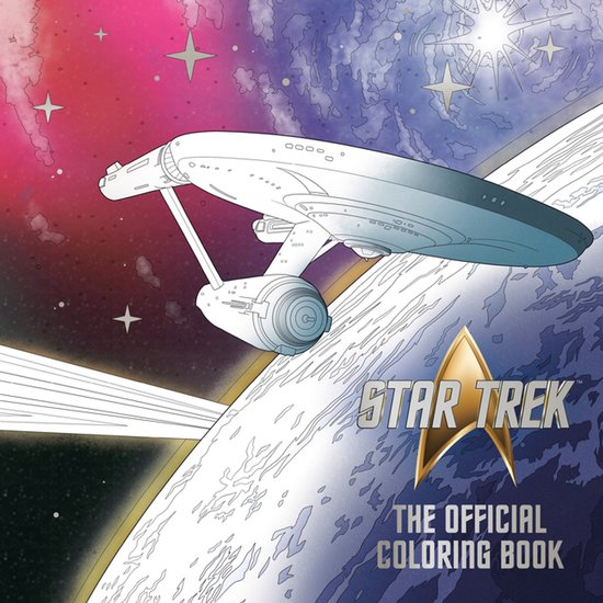 Star Trek: The Official Coloring Book - cover