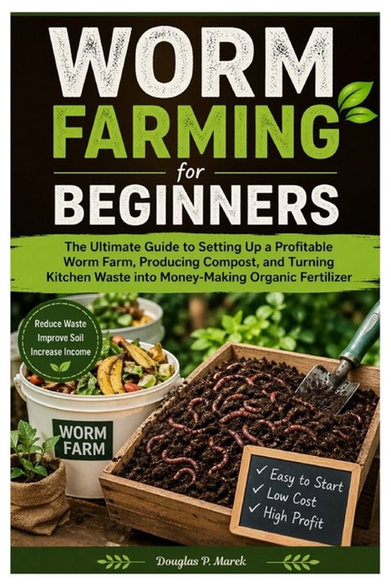 Worm Farming for Beginners - cover