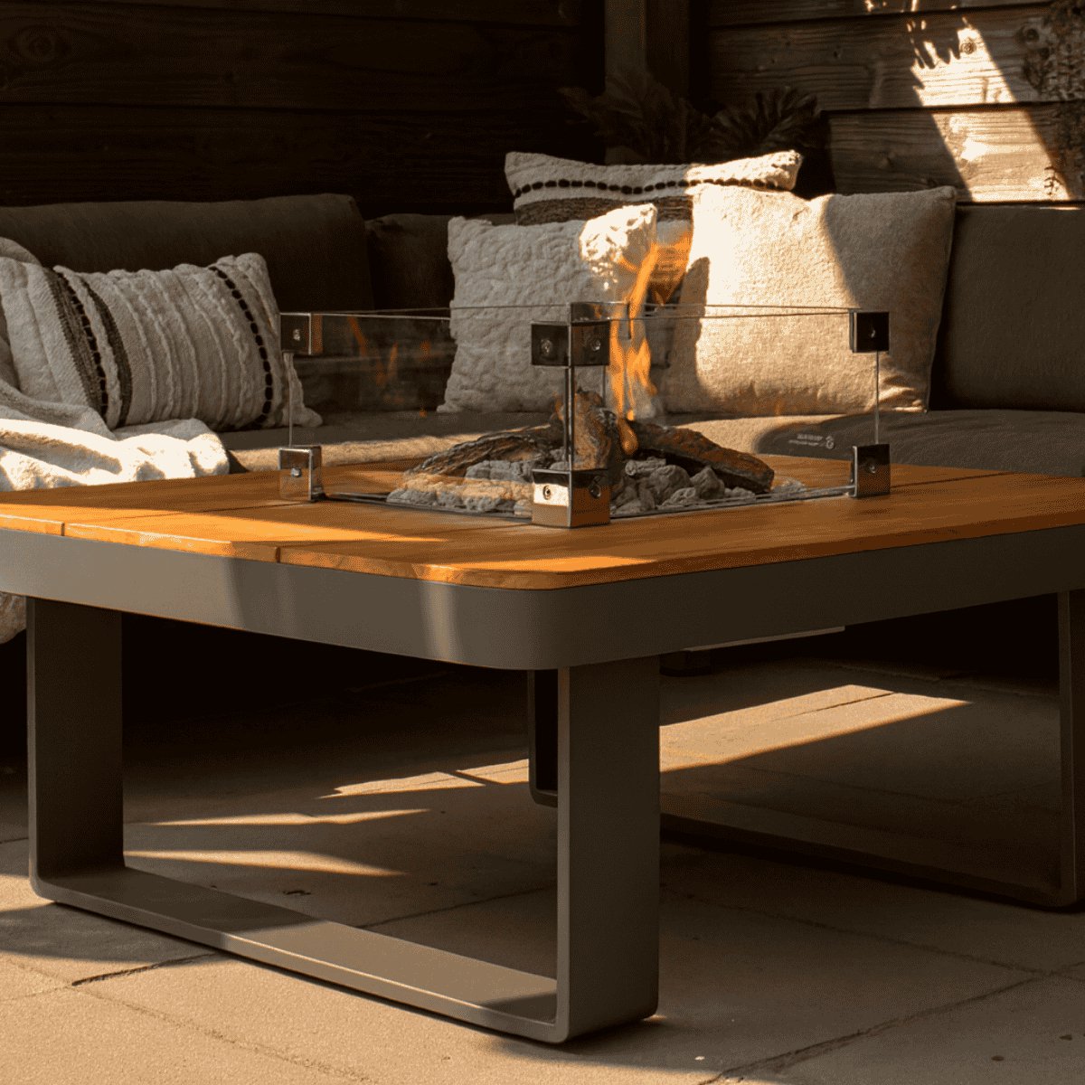 Happy Cocooning Horizon 95 - Fire Table - Smokey Anthracite