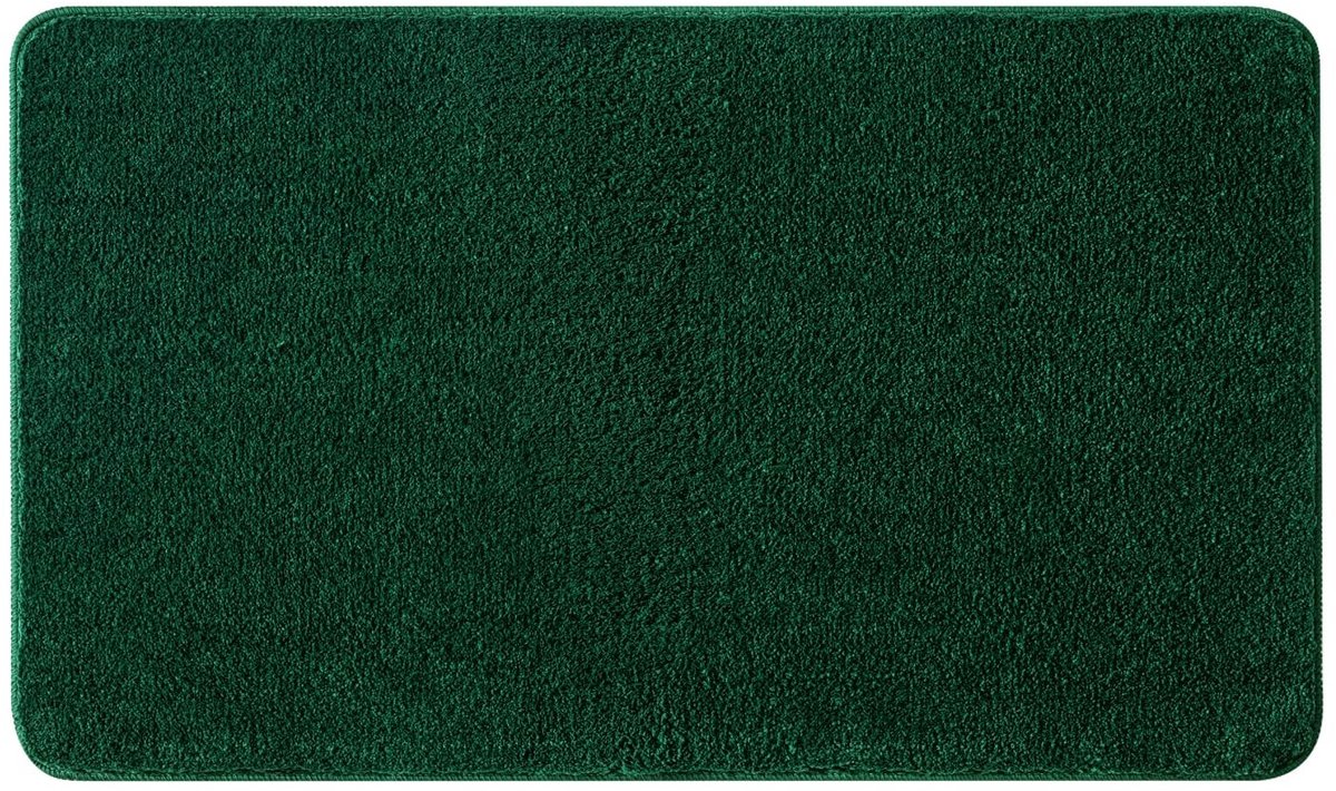 Allecto - Badmat - Antislip - Absorberend - Diepgroen - Douchemat - Perfect voor badkamer en keuken