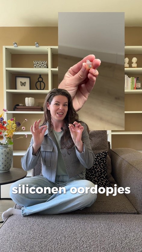 Slowwave Premium Earplugs - Siliconen oordopjes - Comfortabele en effectieve oordopjes om te slapen - Ook geschikt voor werken, reizen, zwemmen, studeren, uitgaan etc.