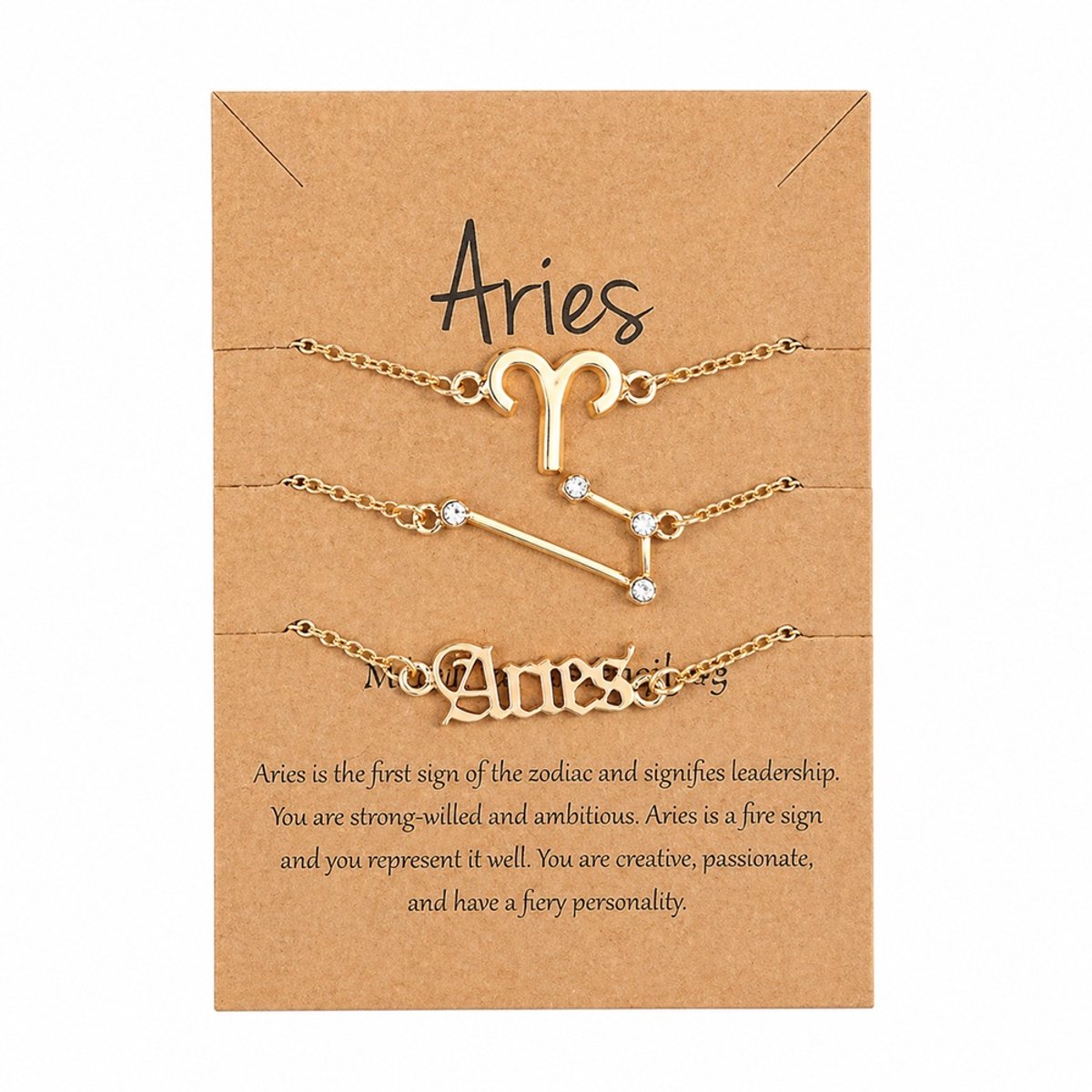 Aries - Ram - Armbanden Set - Horoscoop - Sieraden - 3- EmmyRovi