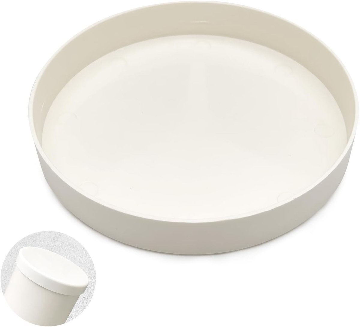 Robuuste blindstop voor afvoerbuizen DN 125 - PVC stop met witte afdekking voor 125 mm buizen, waterdicht en duurzaam