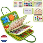 Busy Board Montessori Lumineux - 10 Interrupteurs LED - Jouet Sensoriel Voyage Pour 1-3 Ans