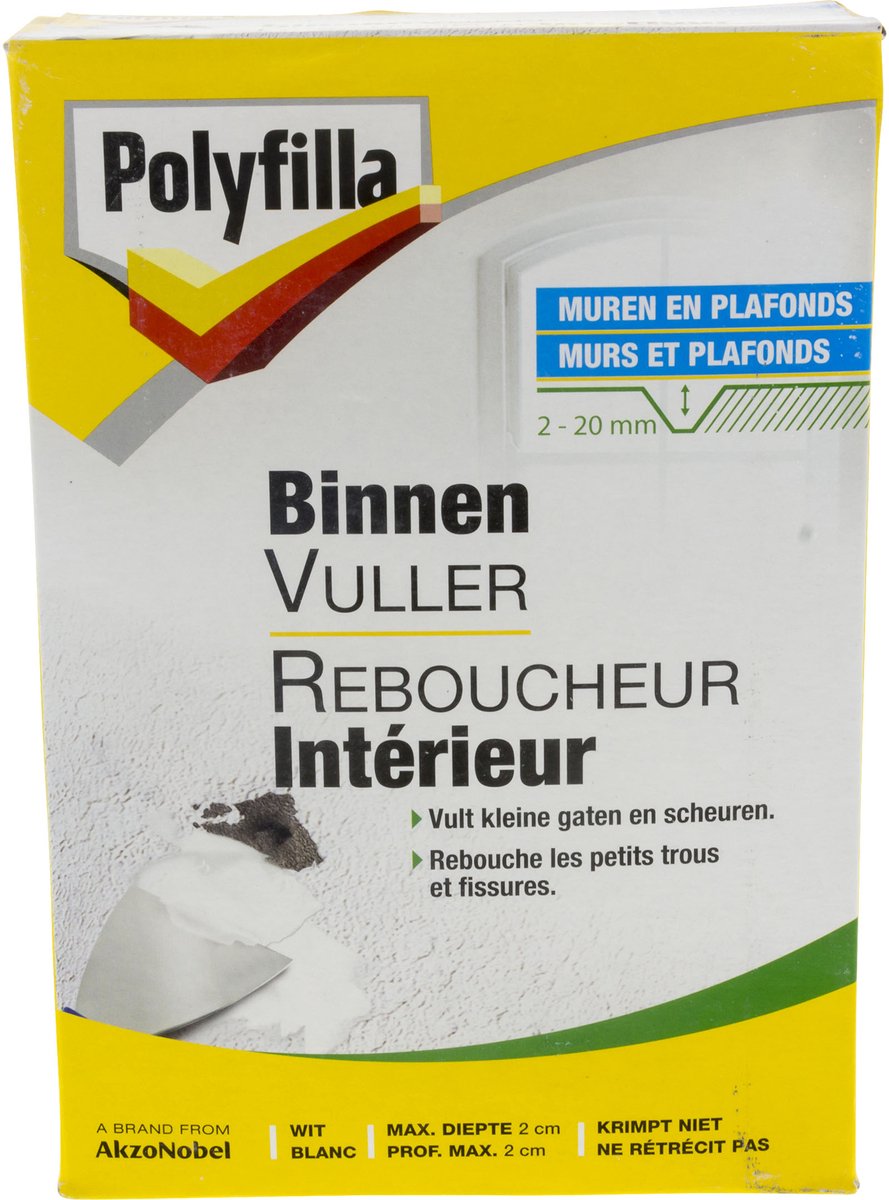 Polyfilla - Binnenvuller - 1 KG