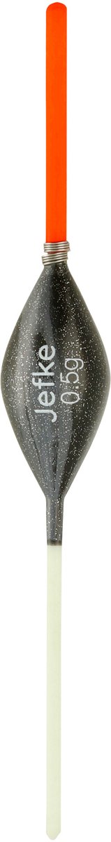 Reniers Fishing Dobber Jefke – Sterke Inline Dobber voor Ondiep Water en Kantvisserij - Maat : Rood 0.40g