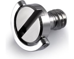 1/4-inch snelwisselplaatschroeven, aluminiumlegering, 5 stuks