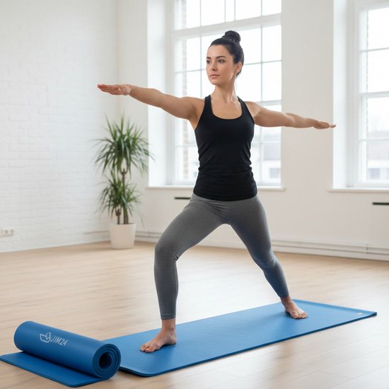 Tapis De Yoga Et Sport My Emy – Épaisseur 8 Mm, Double Face Antidérapante, TPE Écologique 183x61 Cm – 5 Couleurs, Confort Et Stabilité