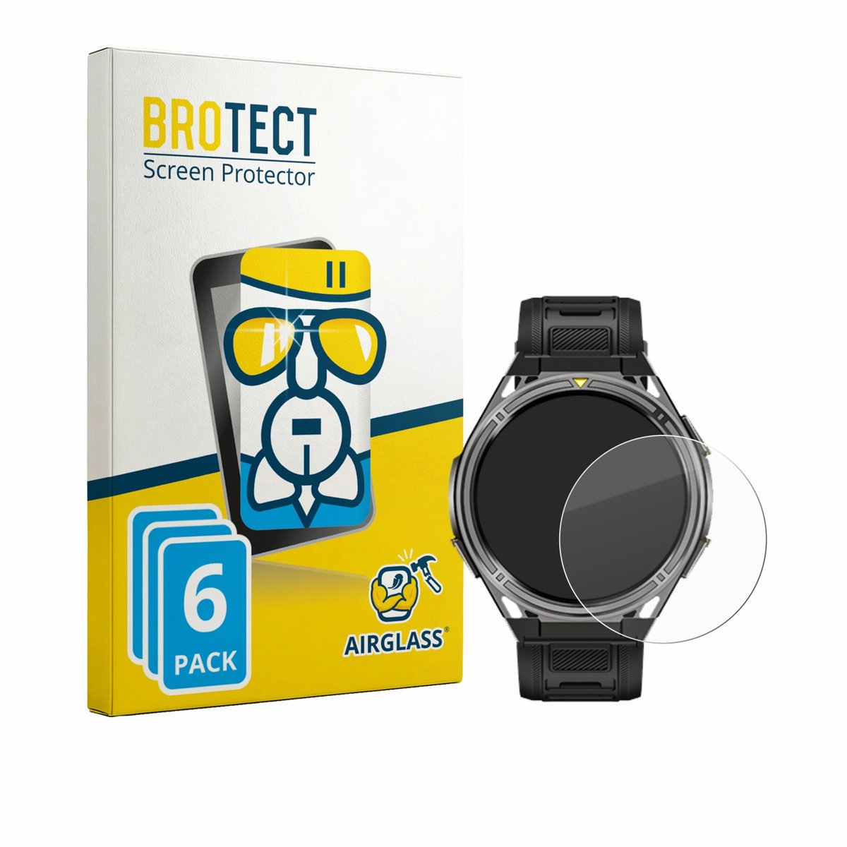 Screenprotector 6 Stuks voor Cubot GT5 Beschermglas transparant