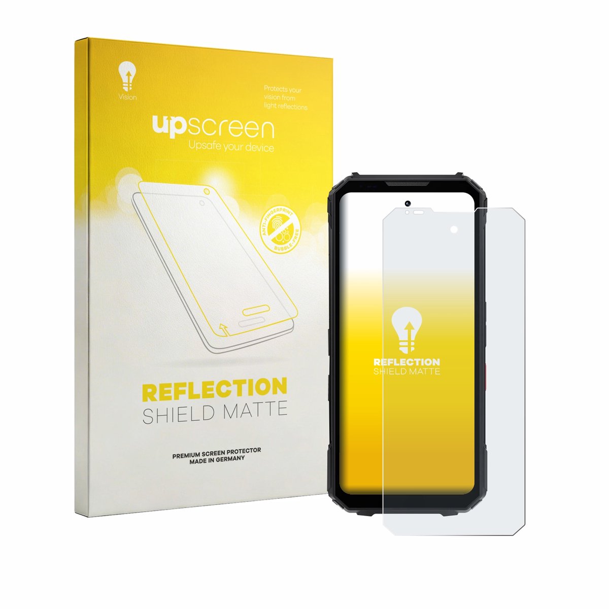 upscreen - Screenprotector voor Doogee V Max LR - Folie Beschermfolie anti glare matte