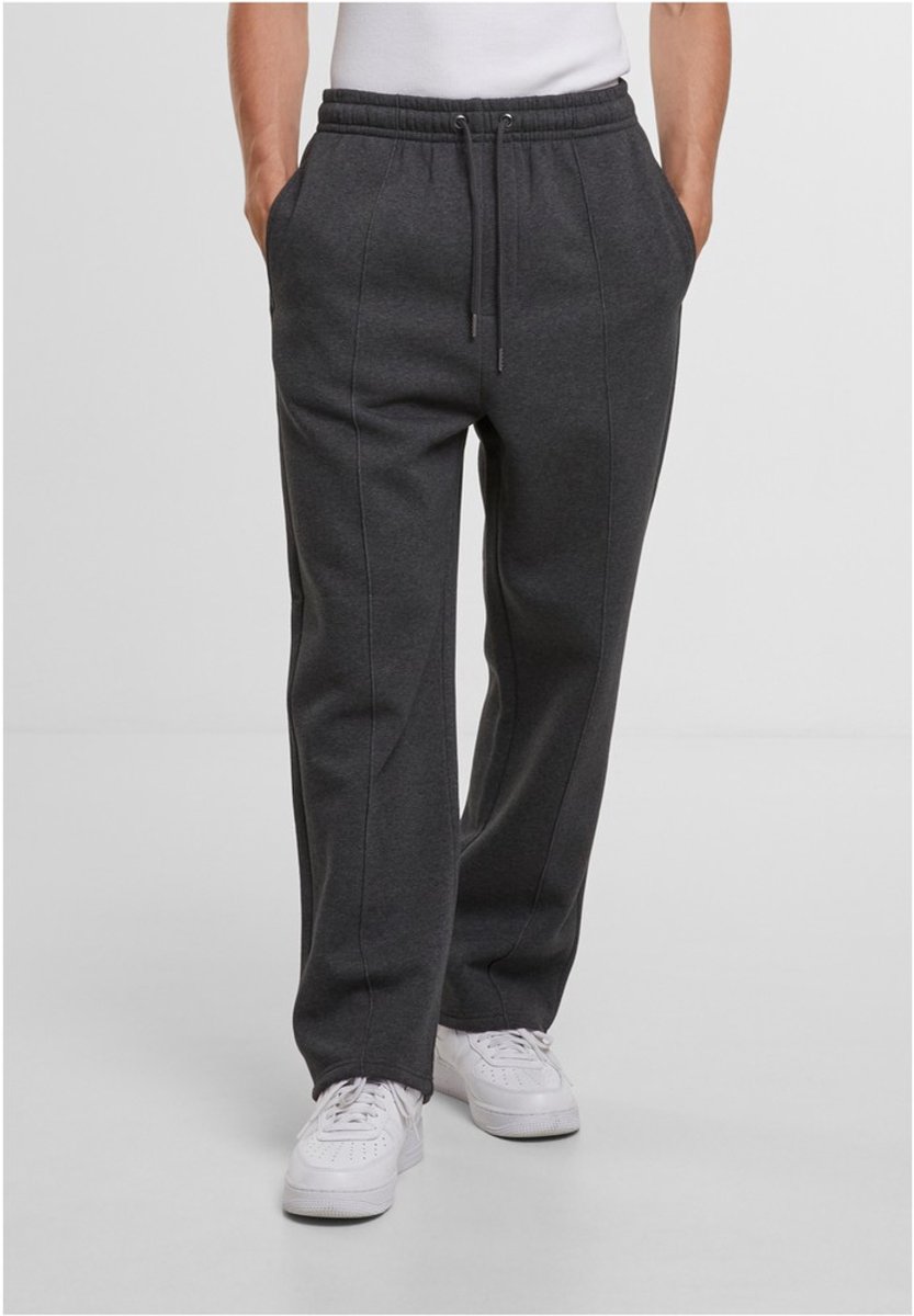 Urban Classics Fluffy Pintuck Heren joggingbroek 5XL Grijs