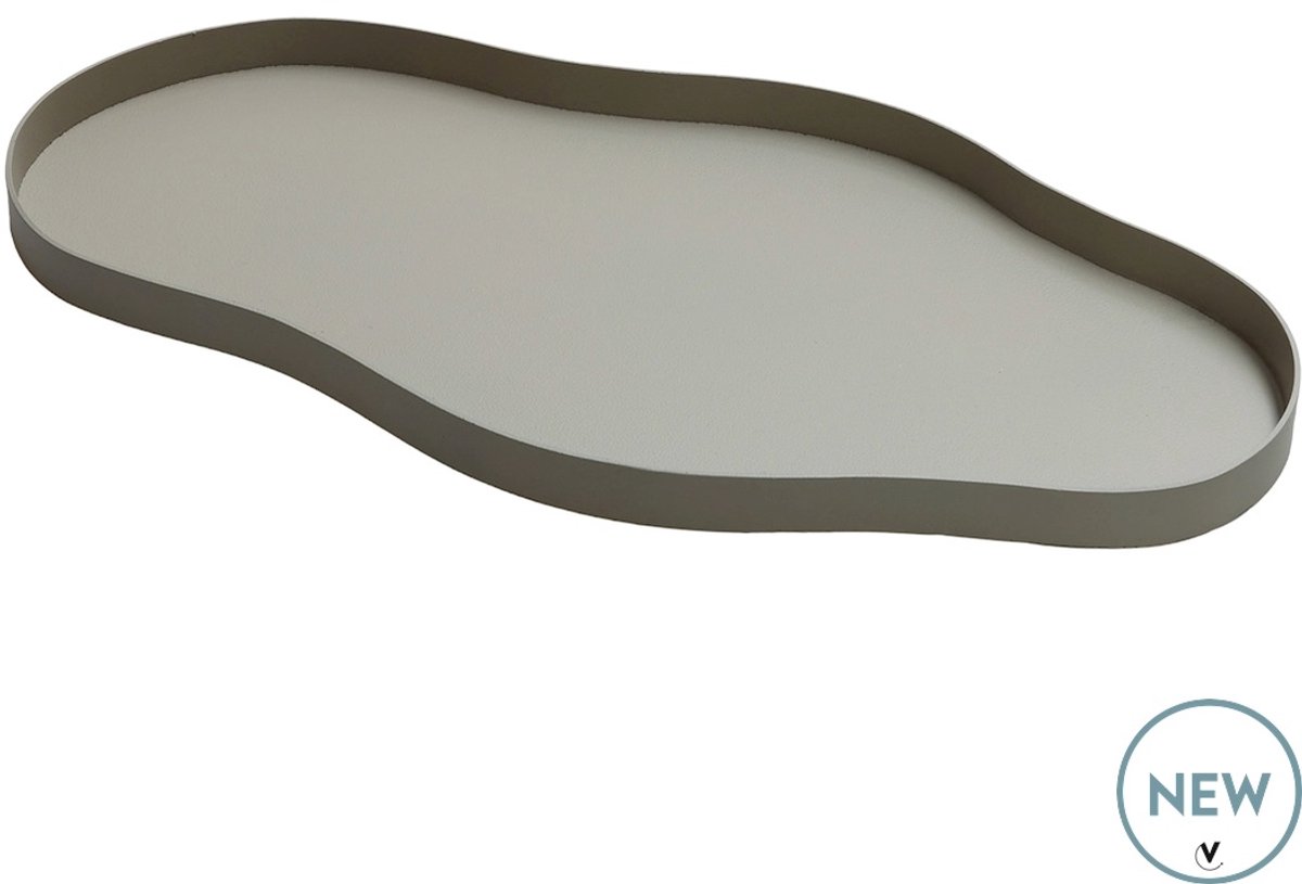Dienblad Bauru | Large | Clay | Fijn Structuur | L66 x B37,5 x H2 cm