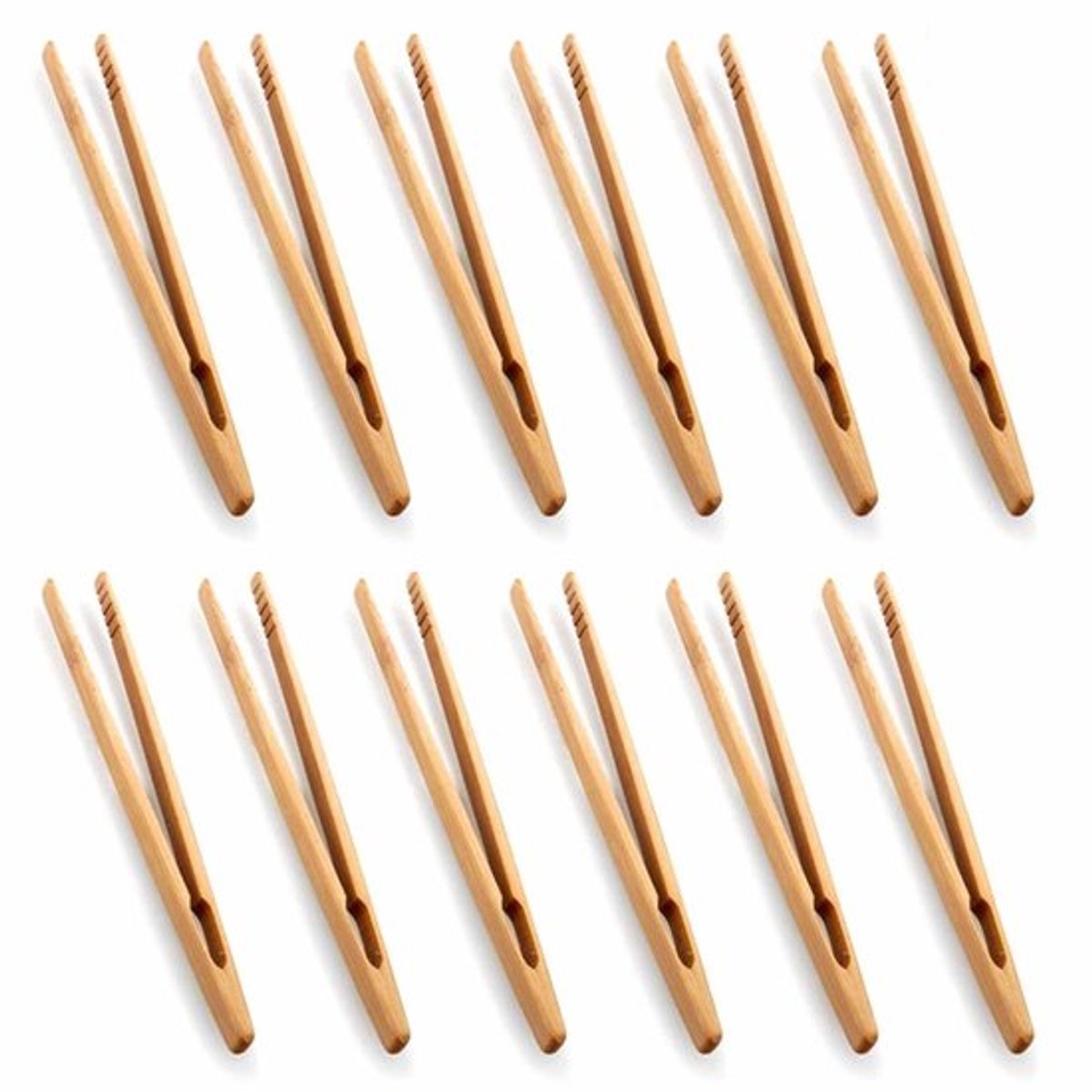 Bamboe Tang, Broodrooster Tang voor Koken Toast Brood Augurken Thee Bamboe Keuken Tang (8)