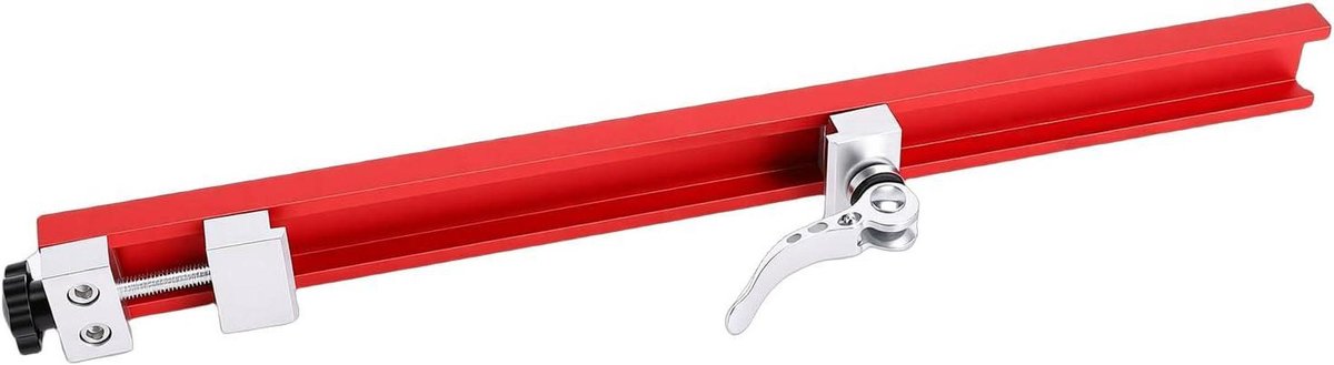 Cirkelzaaggeleiderail - Zaaggeleider Houtbewerking - Nauwkeurig Zagen - Dubbele Vergrendeling - 360 mm - Aluminium