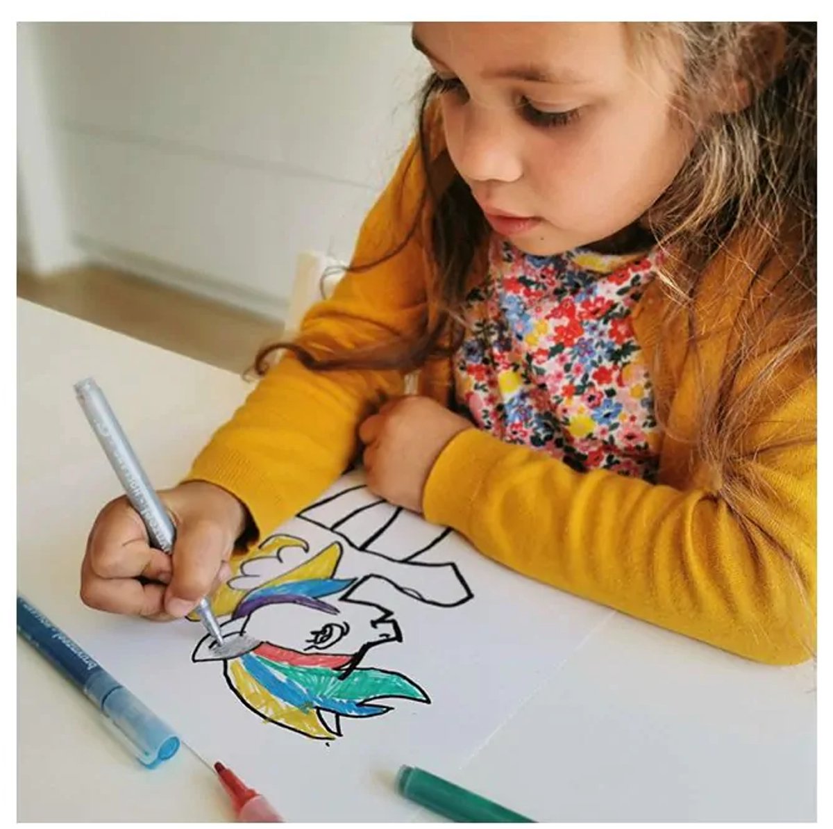 Bruynzeel Kids Glitter viltstiften set 6 — afbeelding 11