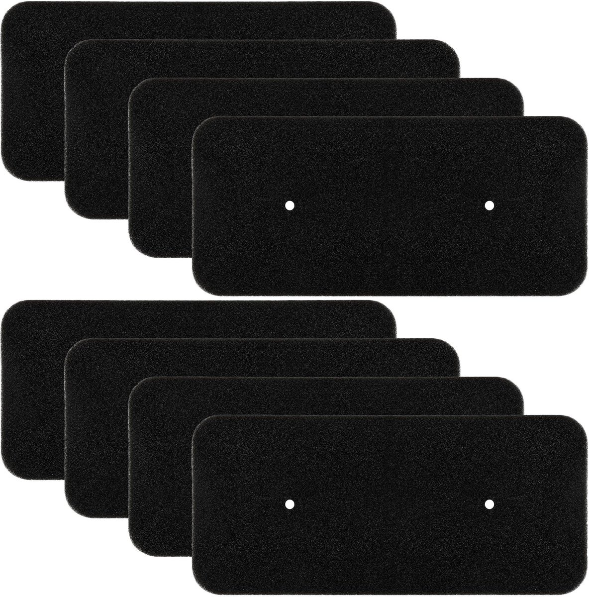 aladdien - Drogerfilters - Herbruikbare filters voor wasdroger - 8 stuks sponsfilters - 275 x 125 x 10 mm - Geschikt voor warmtepompdroger - Filterm...