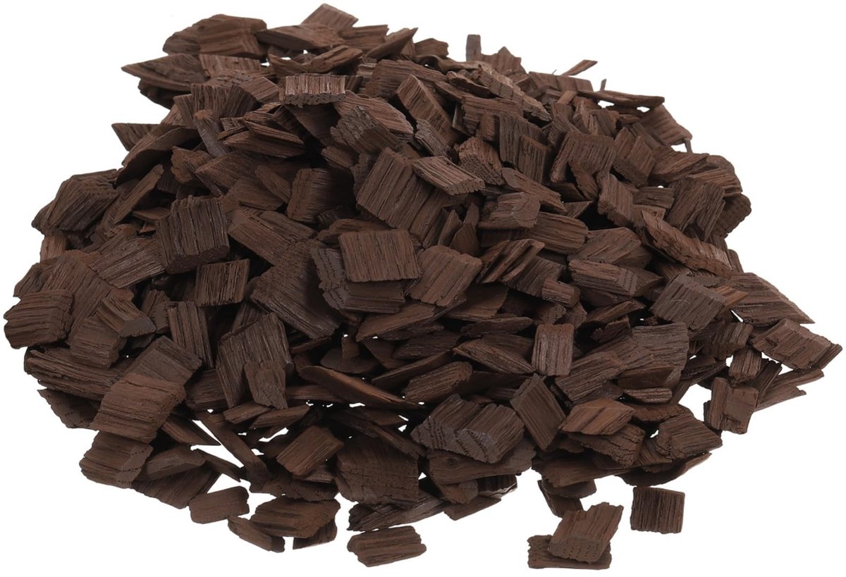aladdien - Eikenspaanders - Wijnaccessoires - 100 gram - Grillchips - Perfect voor wijn- en whiskyproductie - Amerikaanse eiken - Voor brouwuitrusting