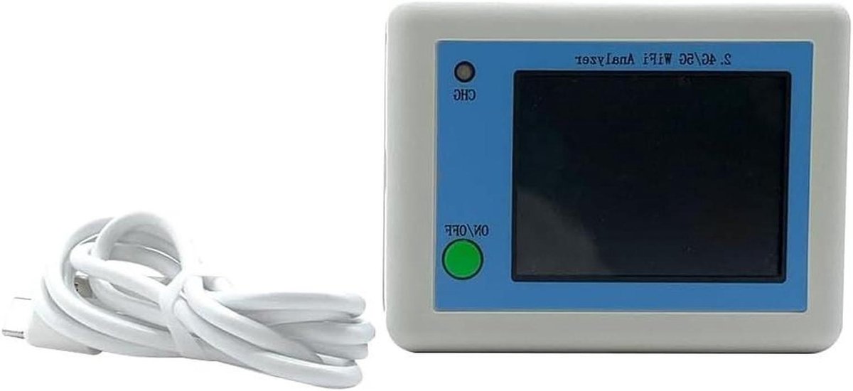 WiFi Signaal Analyzer - Netwerk Tester - Signaal Optimalisatie - 2.4 inch Kleurendisplay - 16 x 11 x 5 cm