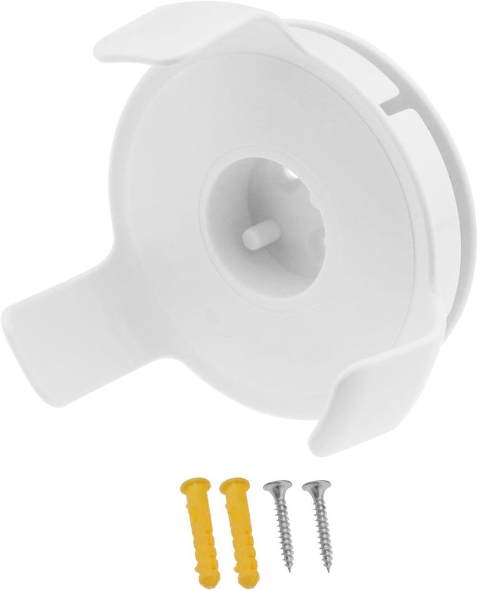Wandhouder Slimme Speaker - Muurbeugel Luidspreker - Ruimte Besparen - Klauwvormige Beugel - 112 x 104 x 61 cm - Wit