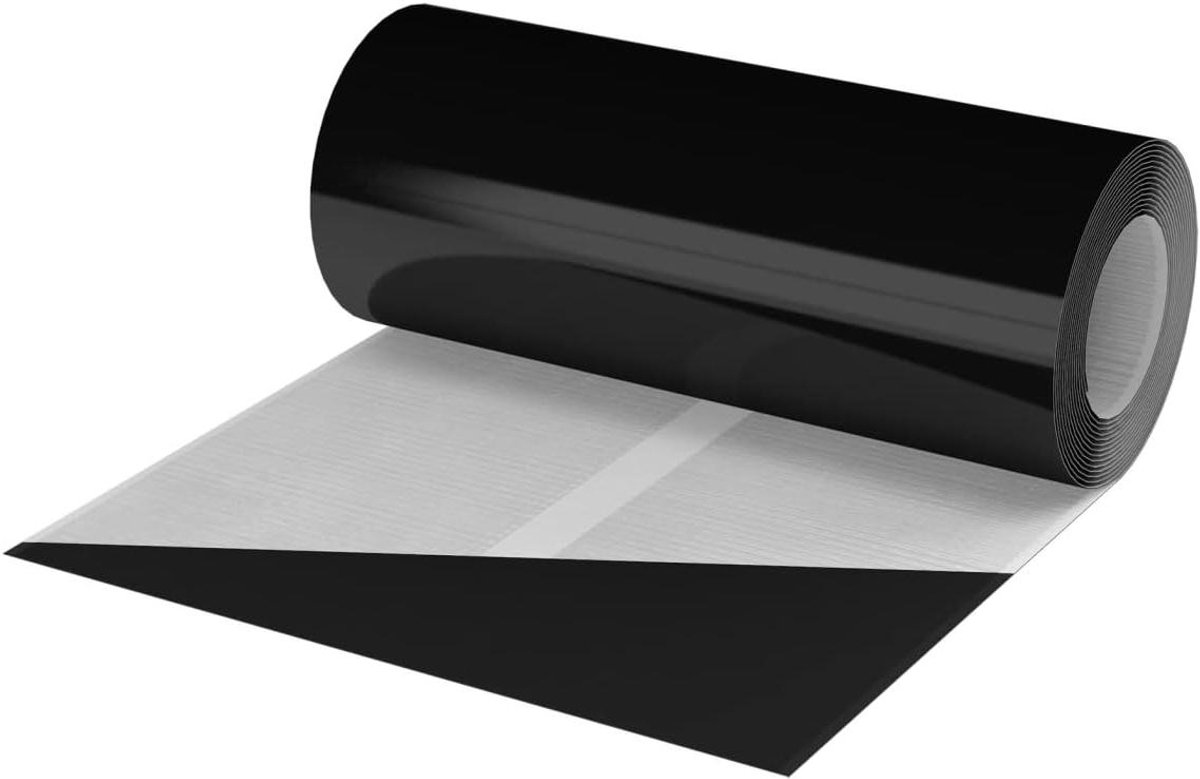 Dichtingsband - Dakband Muurverbinding - Dakreparatie - Zelfklevend Lood - 300mm x 5m - Zwart