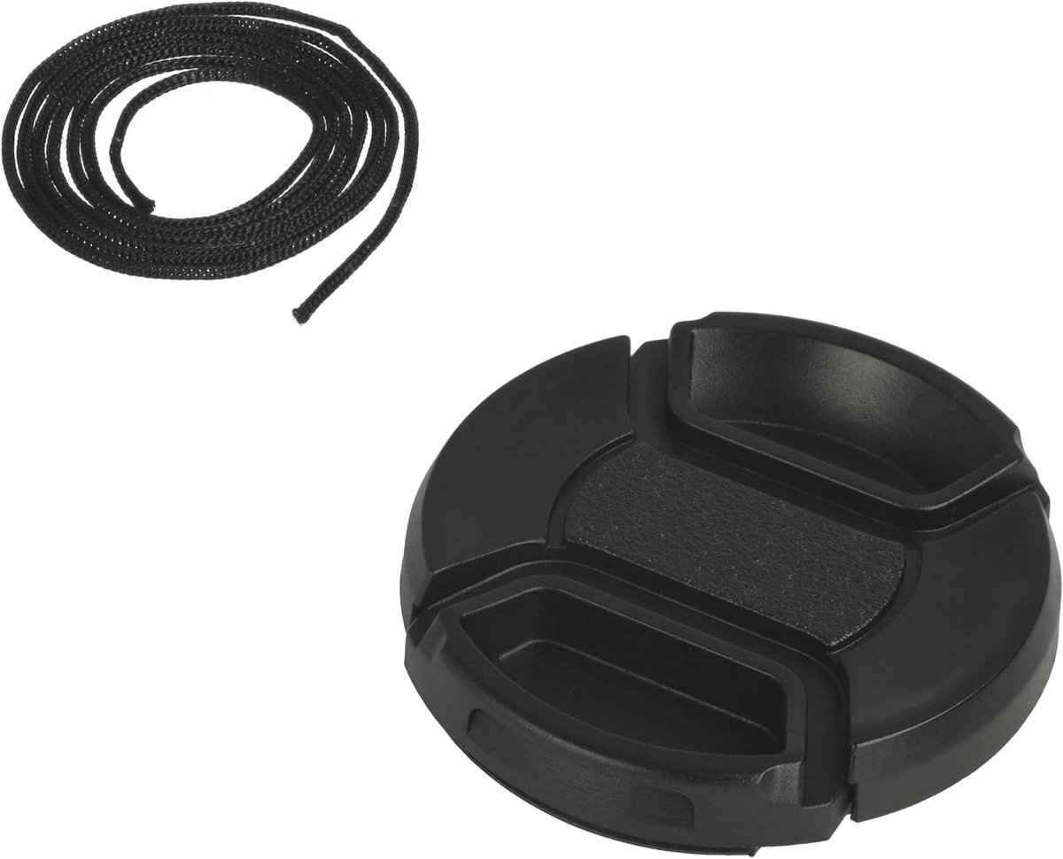 Lensdop - Beschermkap - Camera Beschermen - Snelle Bevestiging - 46 mm - Zwart