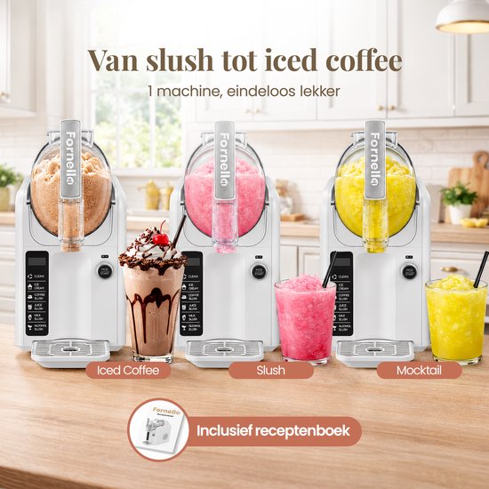 Fornello Slushmachine Wit - Ijsmachine van Merkloos — afbeelding 2