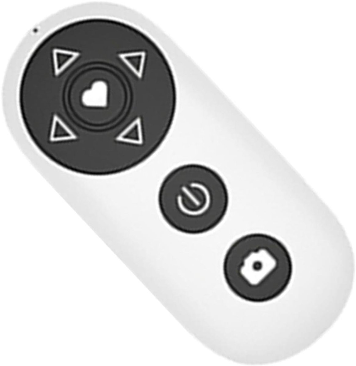 Draadloze Afstandsbediening - Media Controller Clicker - Media Bedienen - Multifunctioneel Ontwerp - 8 x 3.8 x 1.4 cm - Wit