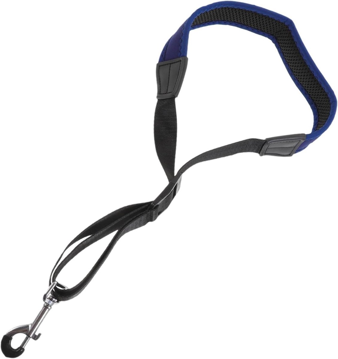 Saxofoon Riem - Sax nekband - Muziek Maken - Verstelbare Lengte - 65 x 4.8 cm - Blauw