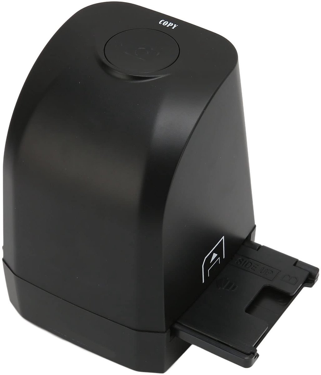 aladdien - Scanner voor Negatieve Filmdia's - 8 MP CMOS-sensor - Draagbare scanner - Compact formaat - Scannen met één knop - Geschikt voor Windows ...