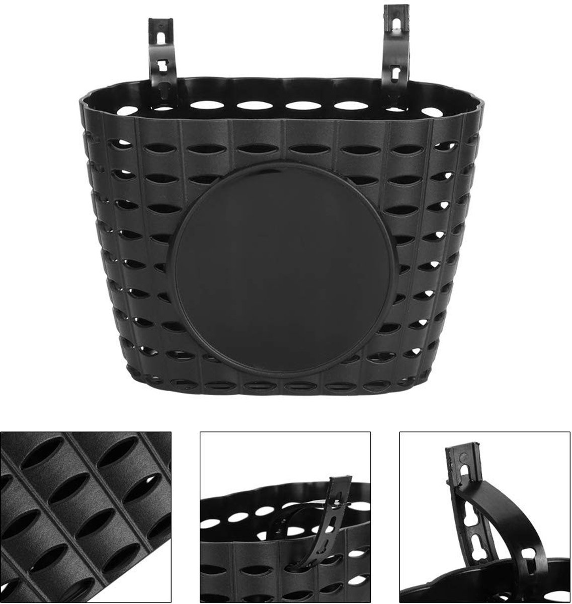ONF3 - Kinderfietsmand - Kunststof mand - Handgemaakt en multifunctioneel - 24,3 x 16,7 x 10,7 cm - Geschikt voor scooters en kinderfietsen - Wa...