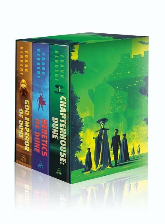 Dune- Frank Herbert's Dune Saga Books 4-6 Deluxe Hardcover B ... - cover