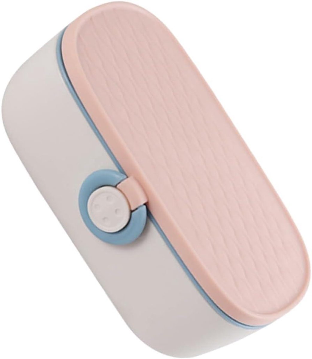 Naaiset - Handwerkdoos Naaisets - Kleding Repareren - Compacte Structuur - 15.5x6x5 cm - Roze