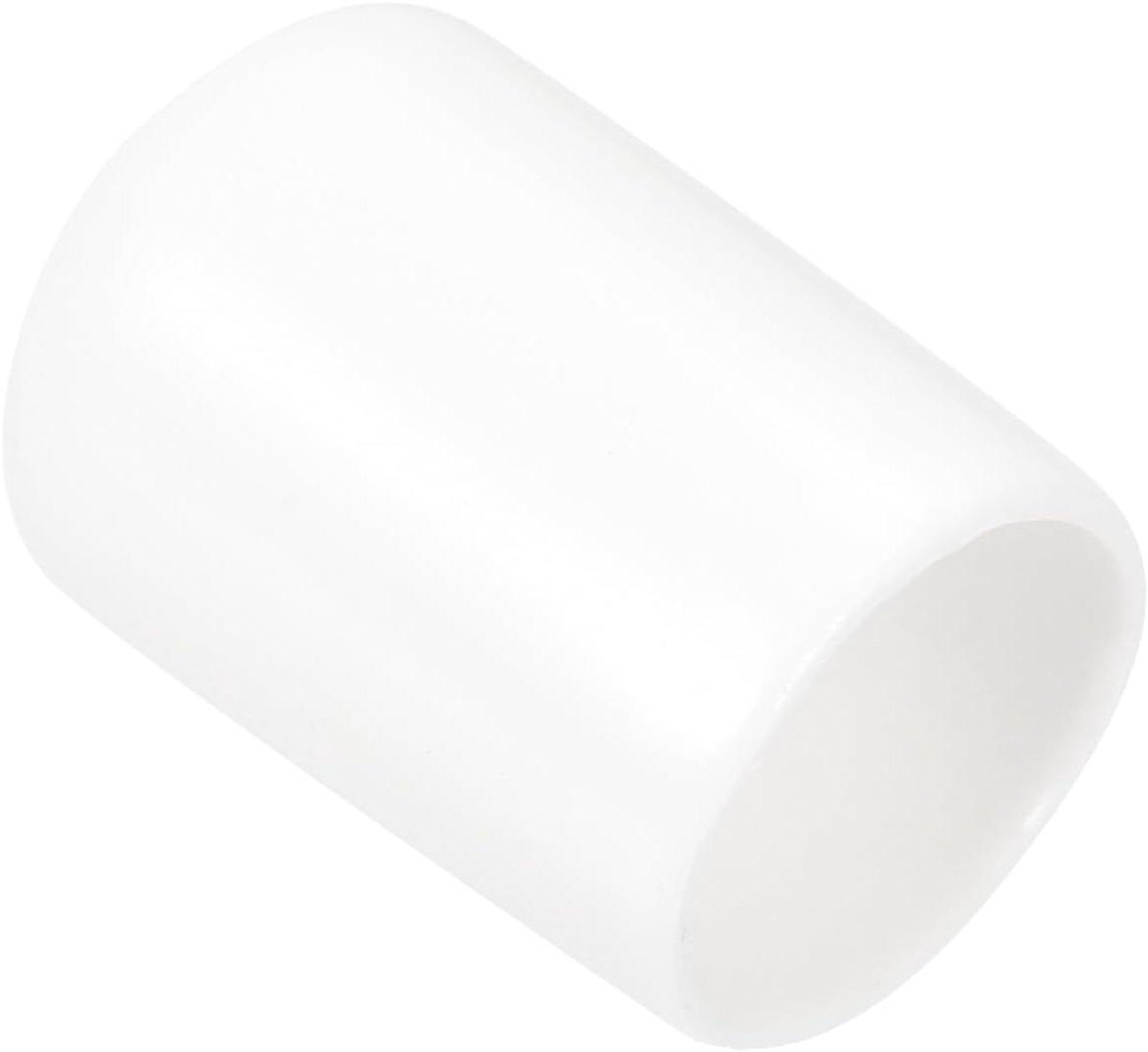 Rubberen Eindkappen - Beschermdoppen Afdekkapjes - Meubels Beschermen - Elastisch Rubber Materiaal - 13 mm Binnendiameter - Wit