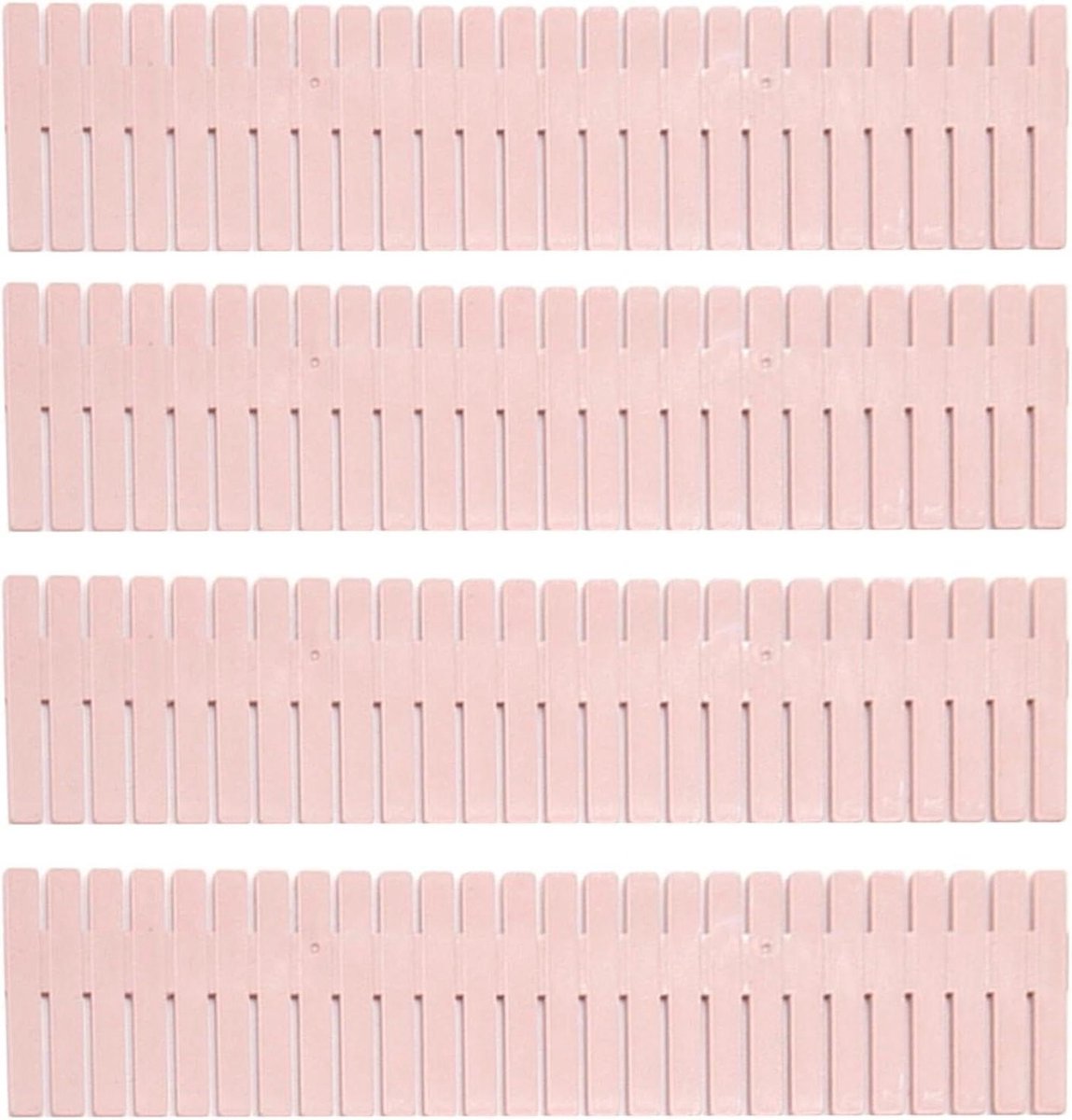 Ladeverdelers Kleding - Lade organizer - Laden Ordenen - Verstelbaar op maat - 47 cm - Roze