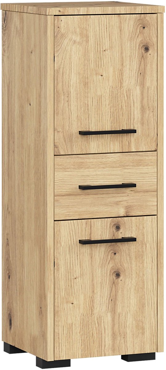 Badkamerkast FIN / AKORD Furniture Factory / Artisan Eik / 30 x 85 x 30 cm